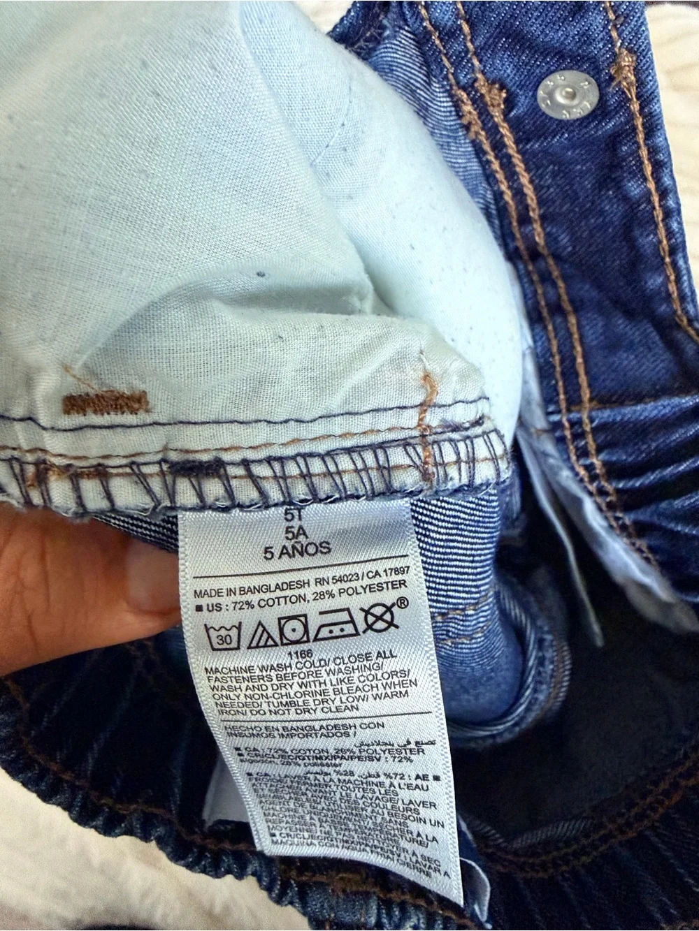 Old Navy Dark Blue Kids Jeans - Straight Leg